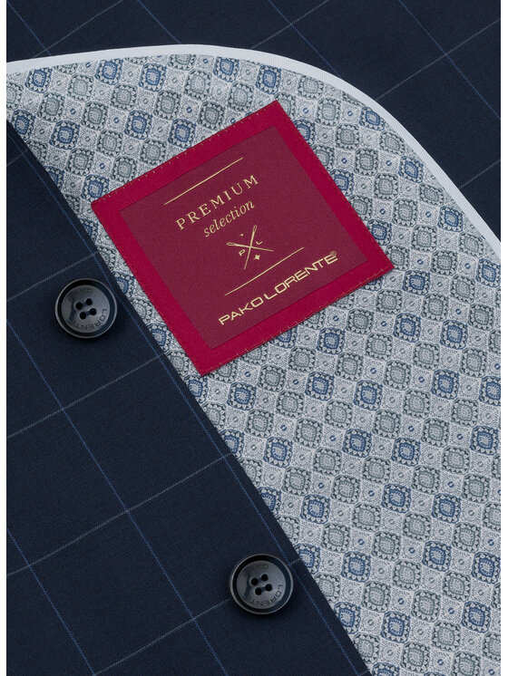 Pako Lorente Pako Lorente Marynarka P23SP-3G-021 Granatowy Slim Fit