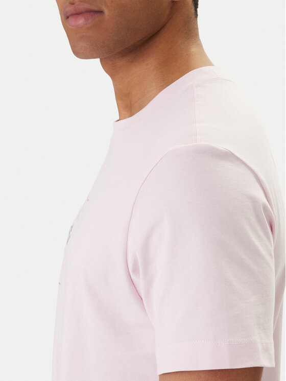 Calvin Klein Jeans Calvin Klein Jeans Тишърт Hero Monologo LV04RB862G Розов Regular Fit