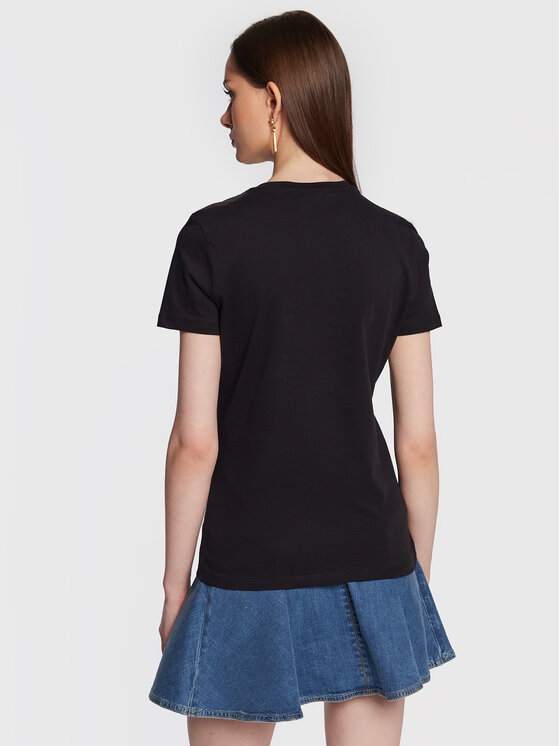 T-shirt MA-39N-31E2-V130 Nero Slim Fit