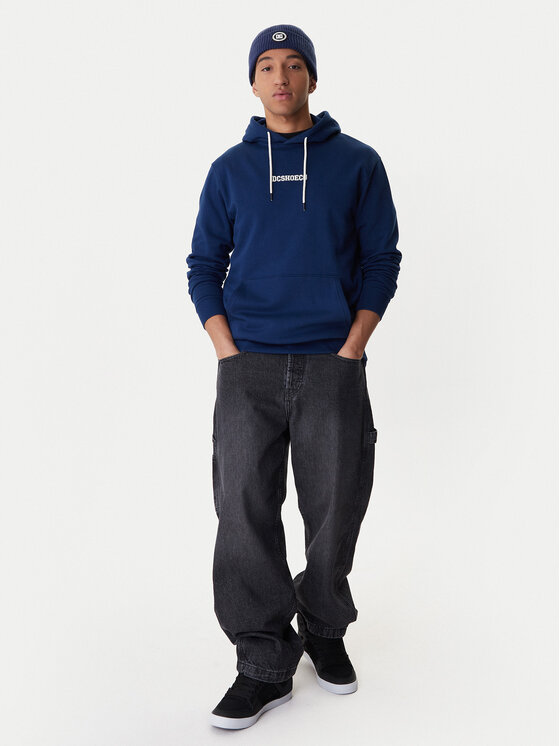 DC Shoes DC Shoes Džemperis Baseline Otlr ADYFT03390 Tamsiai mėlyna Regular Fit