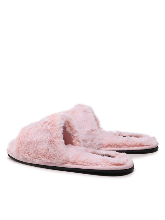 Pantofole Slipper Sandal Fur HW0HW01226 Rosa