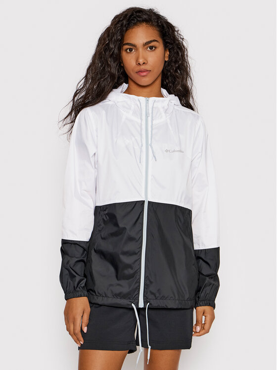 Columbia Columbia Tuulejope Flash Forward 1585911 Valge Regular Fit