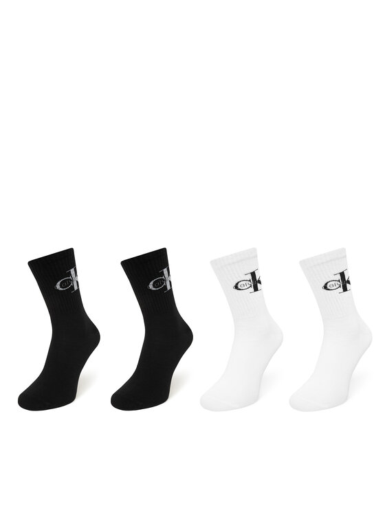 Calvin Klein Jeans Calvin Klein Jeans Moteriškų ilgų kojinių komplektas (4 poros) 701235384 Spalvota