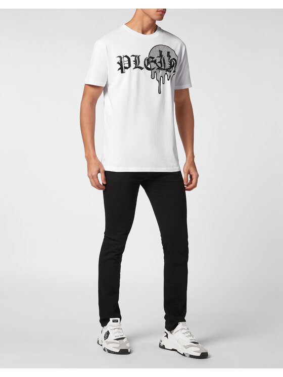 PHILIPP PLEIN PHILIPP PLEIN T-shirt 15125 Bianco Regular Fit
