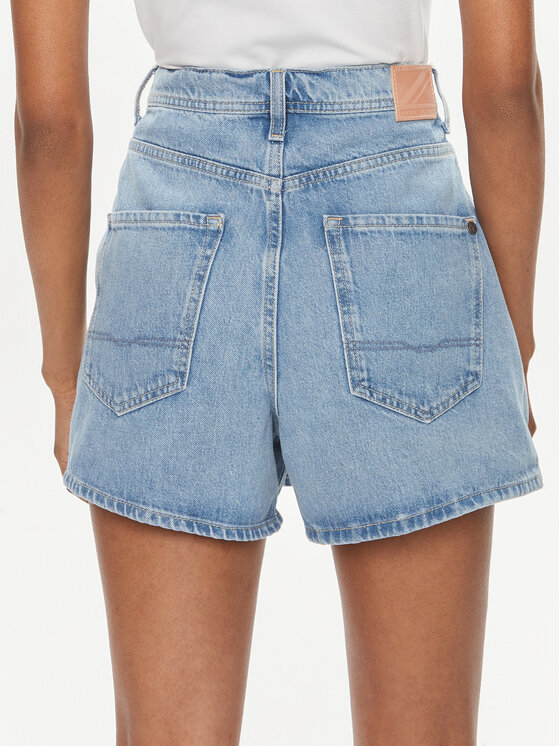 Pepe Jeans Pepe Jeans Jeansshorts Regular Skort Hw Dnm PL801123 Blau Regular Fit