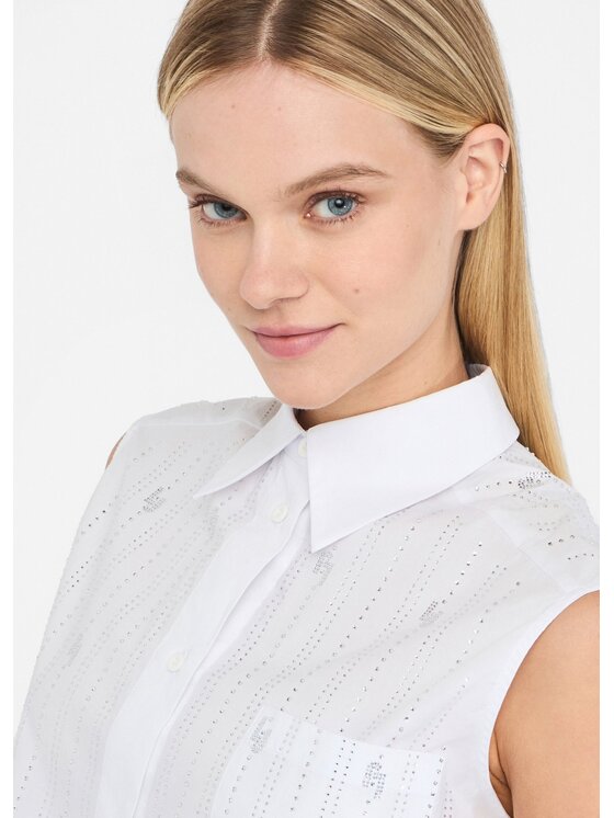 Liu Jo Liu Jo Camicia UF5239T039AM9861 Bianco Regular Fit