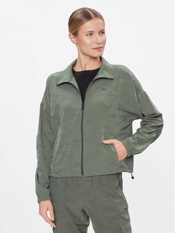 DKNY Sport DKNY Sport Felpa DP3J9377 Verde Regular Fit