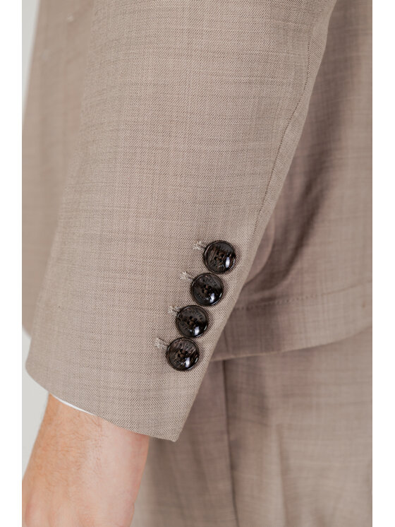Antony Morato Antony Morato Giacca da abito FRIDA Beige Regular Fit