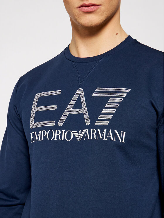 EA7 Emporio Armani EA7 Emporio Armani Bluză 3KPM60 PJ05Z 1554 Bleumarin Regular Fit