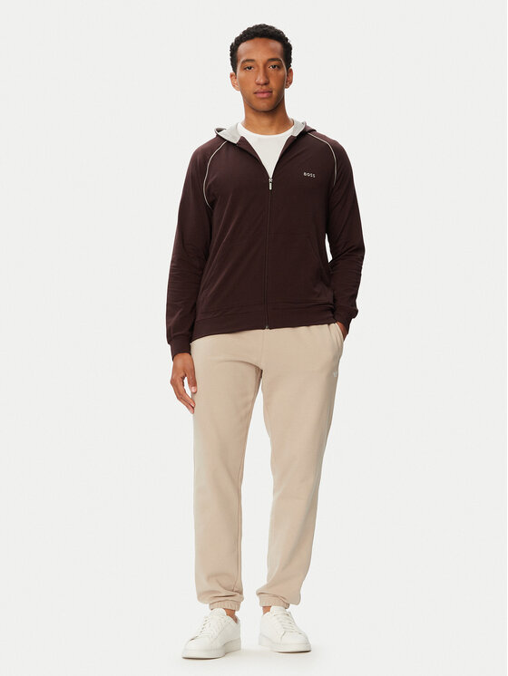 BOSS BOSS Sweatshirt Mix&Match 50515313 Dunkelbraun Regular Fit