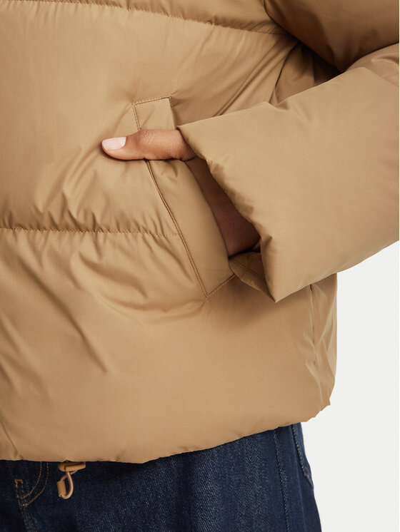 Lacoste Lacoste Пуховик BF8434 Коричневий Regular Fit