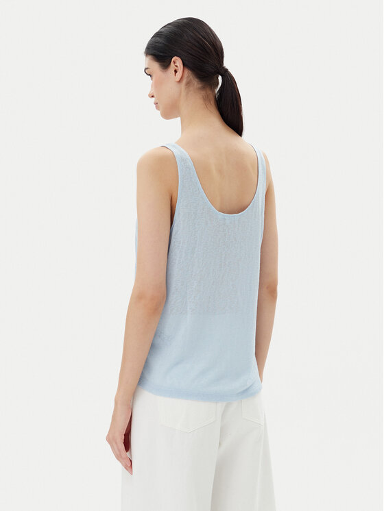 ONLY ONLY Top Frida 15194667 Albastru celest Regular Fit