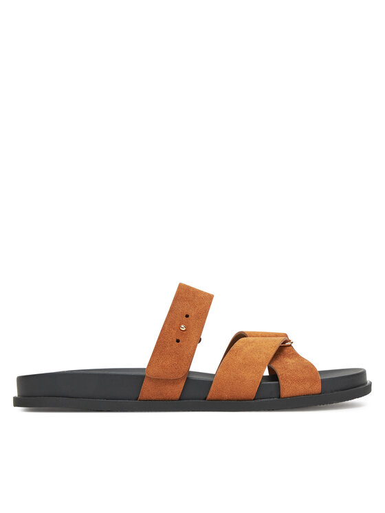 DeeZee DeeZee Klapki HY59053-3 Brązowy