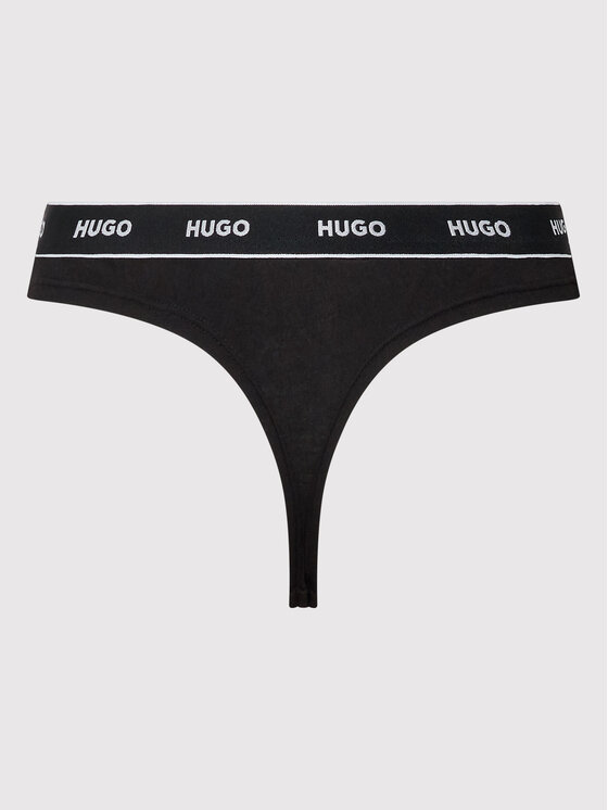 HUGO Hugo Sada 3 kusů string kalhotek 50469681 Barevná