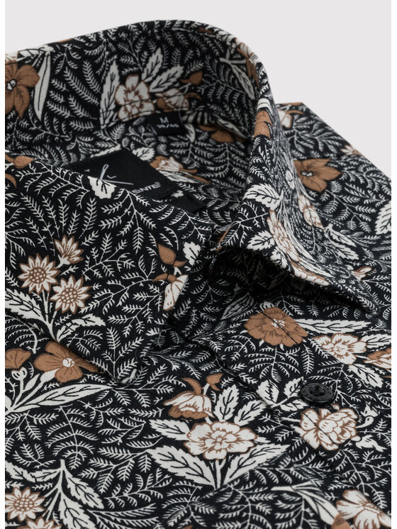 Pako Lorente Pako Lorente Koszula P23WN-1X-008 Czarny Slim Fit