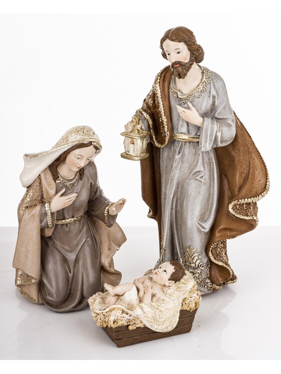 MIAhome MIAhome Figurka szopka NATALE 6 postaci, 26x69x23 cm Kolorowy