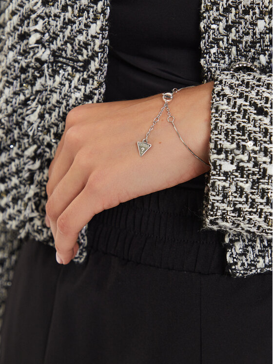 Guess Guess Narukvica JUBB04 502JW Srebrna