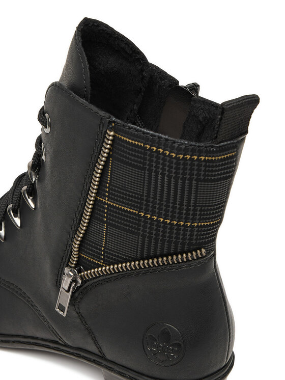 Rieker Rieker Botine Y0700-01 Negru