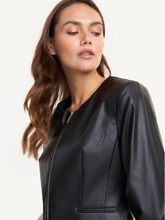 KMX KMX Marynarka 107660007 Czarny Fitted Fit