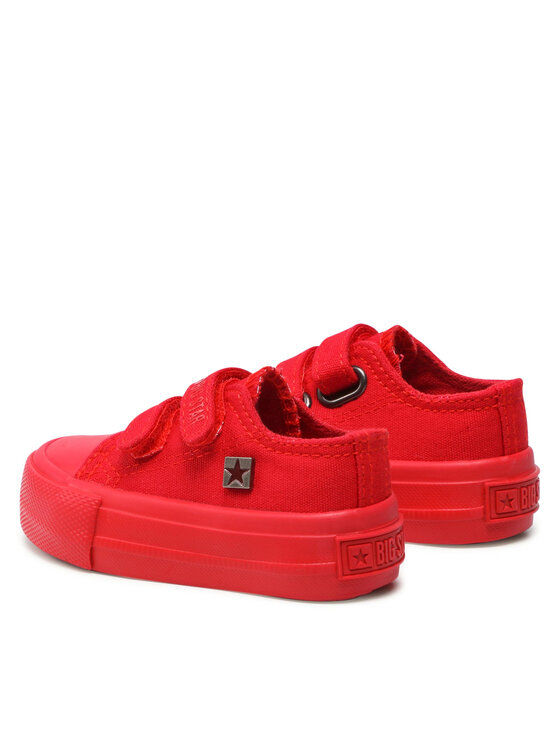 Big Star Shoes Big Star Shoes Tennised JJ374041 Punane