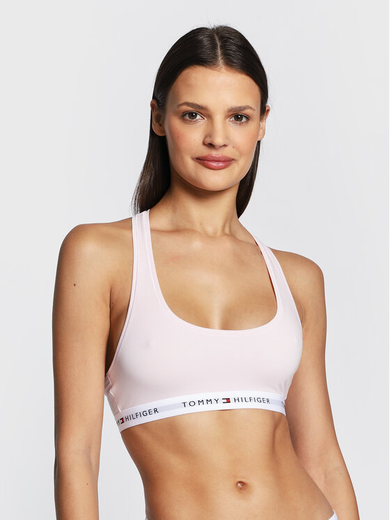 Tommy Hilfiger Tommy Hilfiger Бюстгальтер-топ UW0UW03820 Рожевий