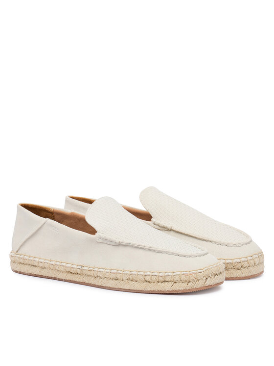 BOSS BOSS Espadryle Madeira Mocc 50563149 Biały