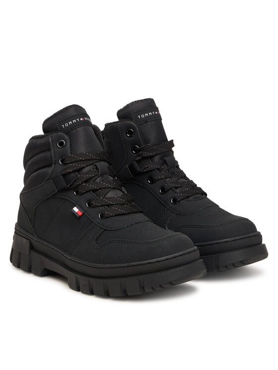 Tommy Hilfiger Tommy Hilfiger Trzewiki T3X5-35292-0316 M Czarny