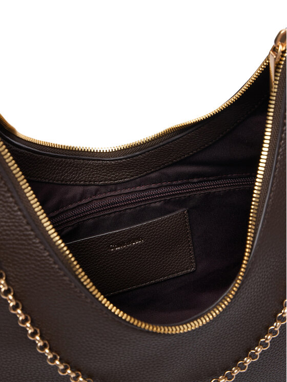 Calvin Klein Calvin Klein Käekott Emblem Hw Pebble Shoulder Bag LV04F3495G Beež
