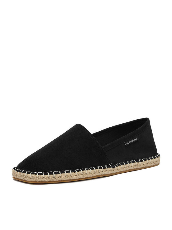Quiksilver Quiksilver Espadryle EOHP-BARREL-01 Czarny