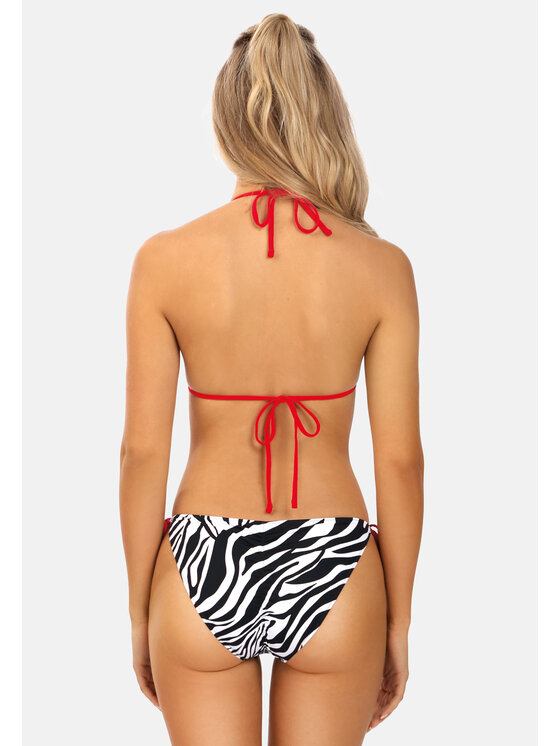 Miss Lou Miss Lou Bikini ML009 Czarny