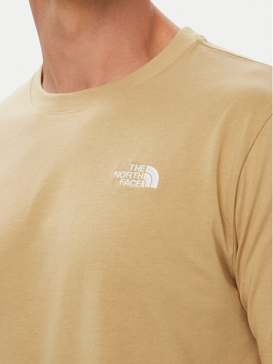 The North Face The North Face T-Shirt Evolution Simple Dome NF0A8CZ2 Κίτρινο Regular Fit