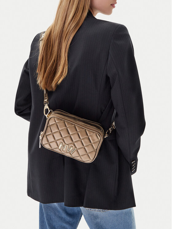 Nine West Nine West Handtasche CEO-Greenwich-Glam-LX7669 Goldfarben