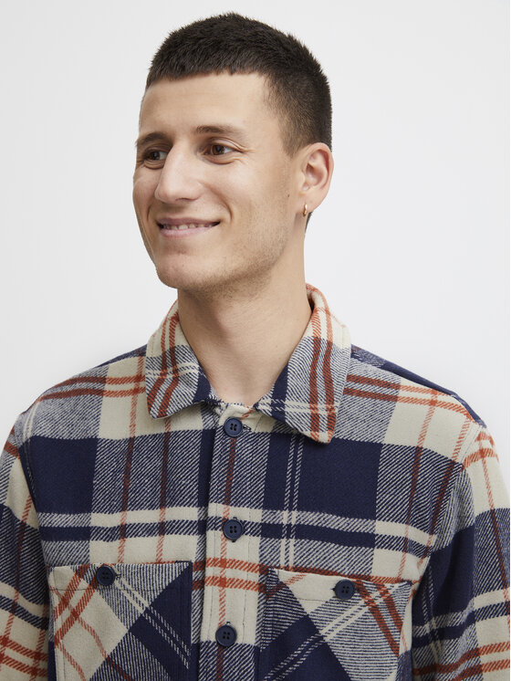 Blend Blend Košulja 20715931 Tamnoplava Regular Fit