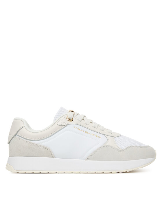 Tommy Hilfiger Tommy Hilfiger Sneakersy Th Chic Eva Runner Mesh FW0FW09465 Béžová