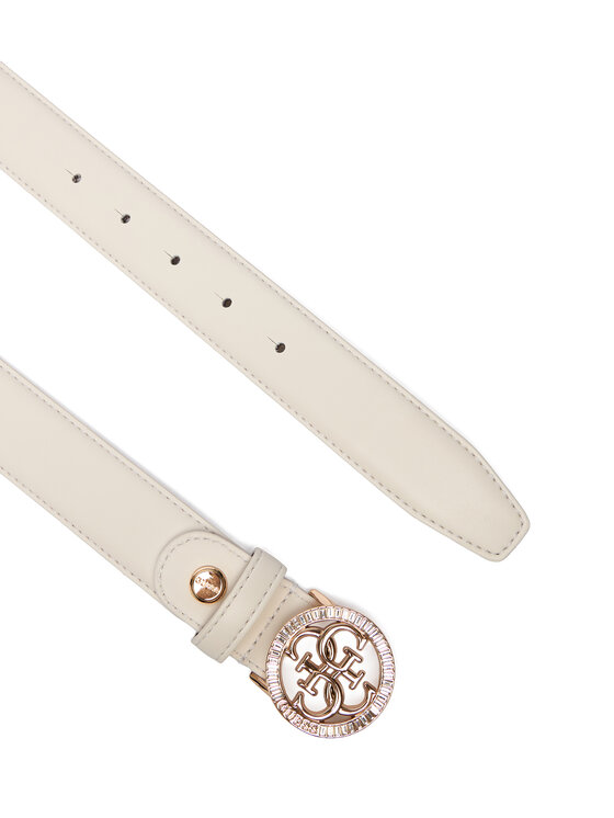 Guess Guess Дамски колан BW9284 P5430 Бял