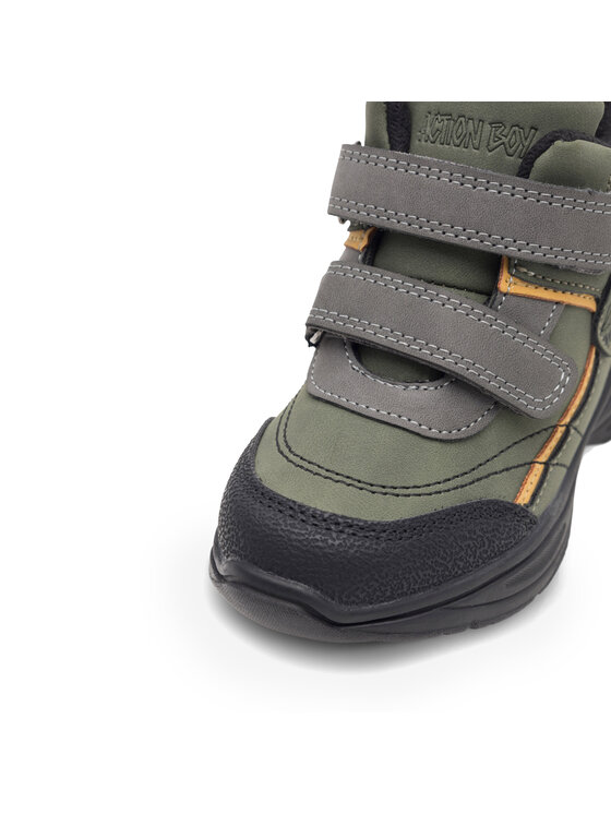 Action Boy Action Boy Schnürschuhe AVO-299-069 Khakifarben