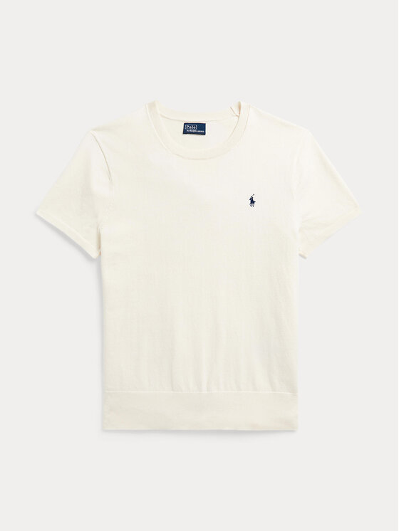 Polo Ralph Lauren Polo Ralph Lauren Pulover 211891673001 Écru Relaxed Fit