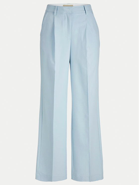 JJXX JJXX Kalhoty z materiálu Ellis 12248958 Světle modrá Wide Leg