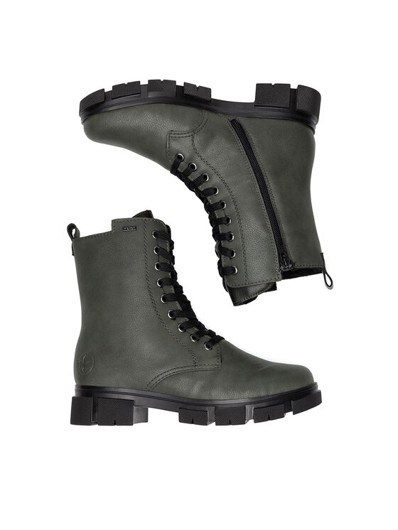 Rieker Rieker Botki Y7102-52 Zielony