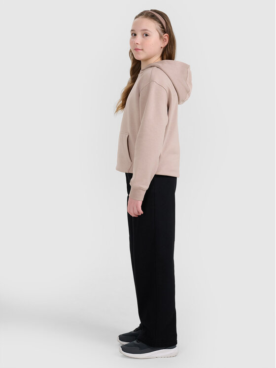 4F 4F Spodnie dresowe URBAN COMMUTER Czarny Oversize