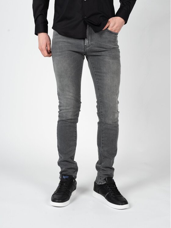 Iceberg Iceberg Τζιν 2SK36004 Γκρι Slim Fit