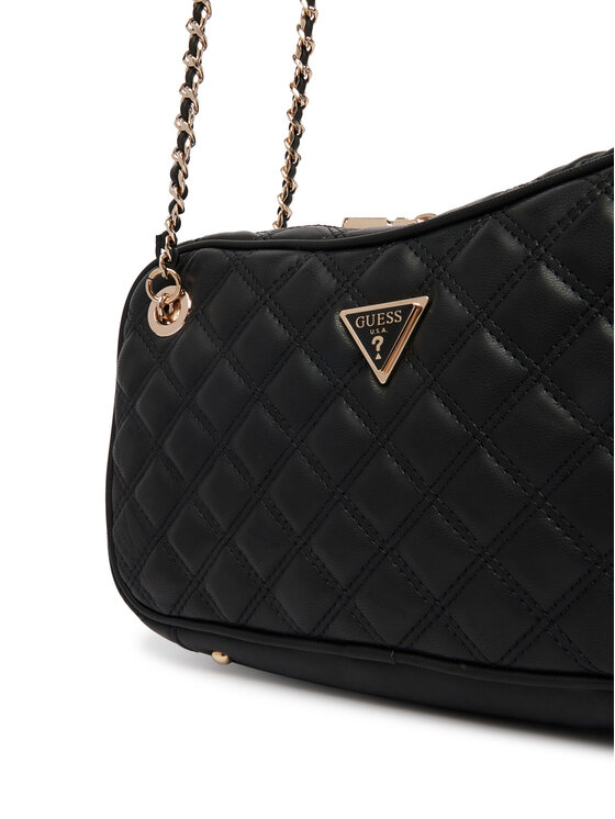 Guess Guess Дамска чанта Giully II HWQG96 73090 Черен