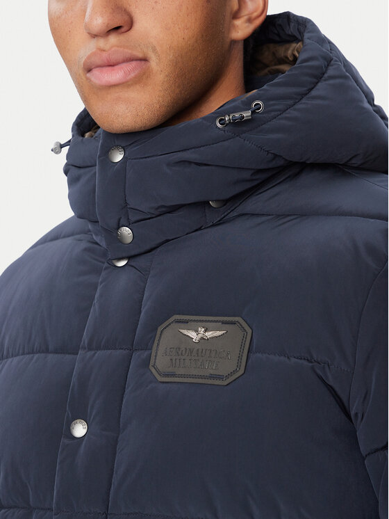 Aeronautica Militare Aeronautica Militare Kurtka zimowa 262AB3072UCT04358 Granatowy Regular Fit