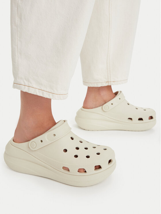 Crocs Crocs Ciabatte Classic Crush Clog 207521 Beige