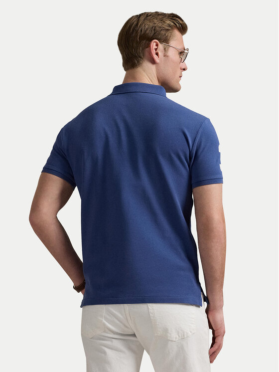 Polo Ralph Lauren Polo Ralph Lauren Pólóing 710978082003 Sötétkék Custom Slim Fit