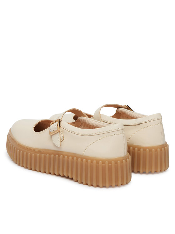 Clarks Clarks Półbuty Torhill Jane 26186305 Écru