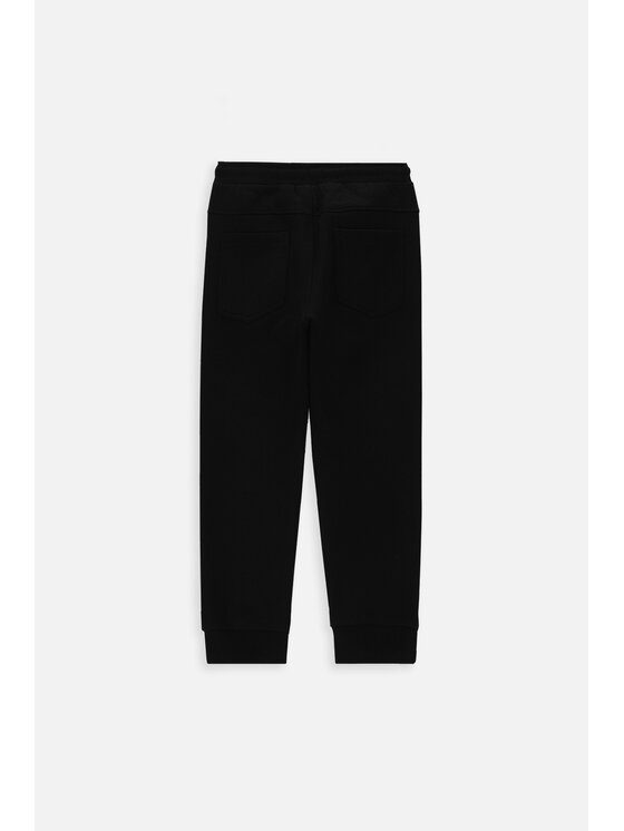 Coccodrillo Coccodrillo Spodnie dresowe WC4120107NAK-021 Czarny Regular Fit