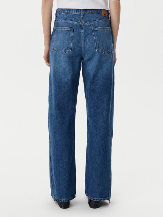 BOSS BOSS Farmer Crossroad Super 50542511 Kék Wide Leg