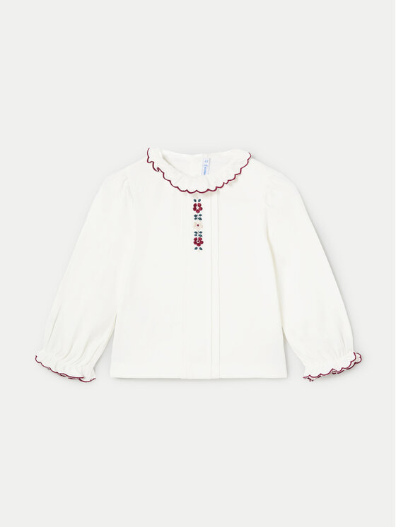 Mayoral Mayoral Bluse 2194 Écru Regular Fit