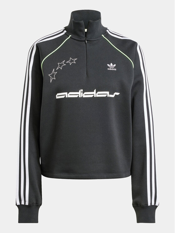 adidas adidas Majica dugih rukava IT9703 Crna Loose Fit